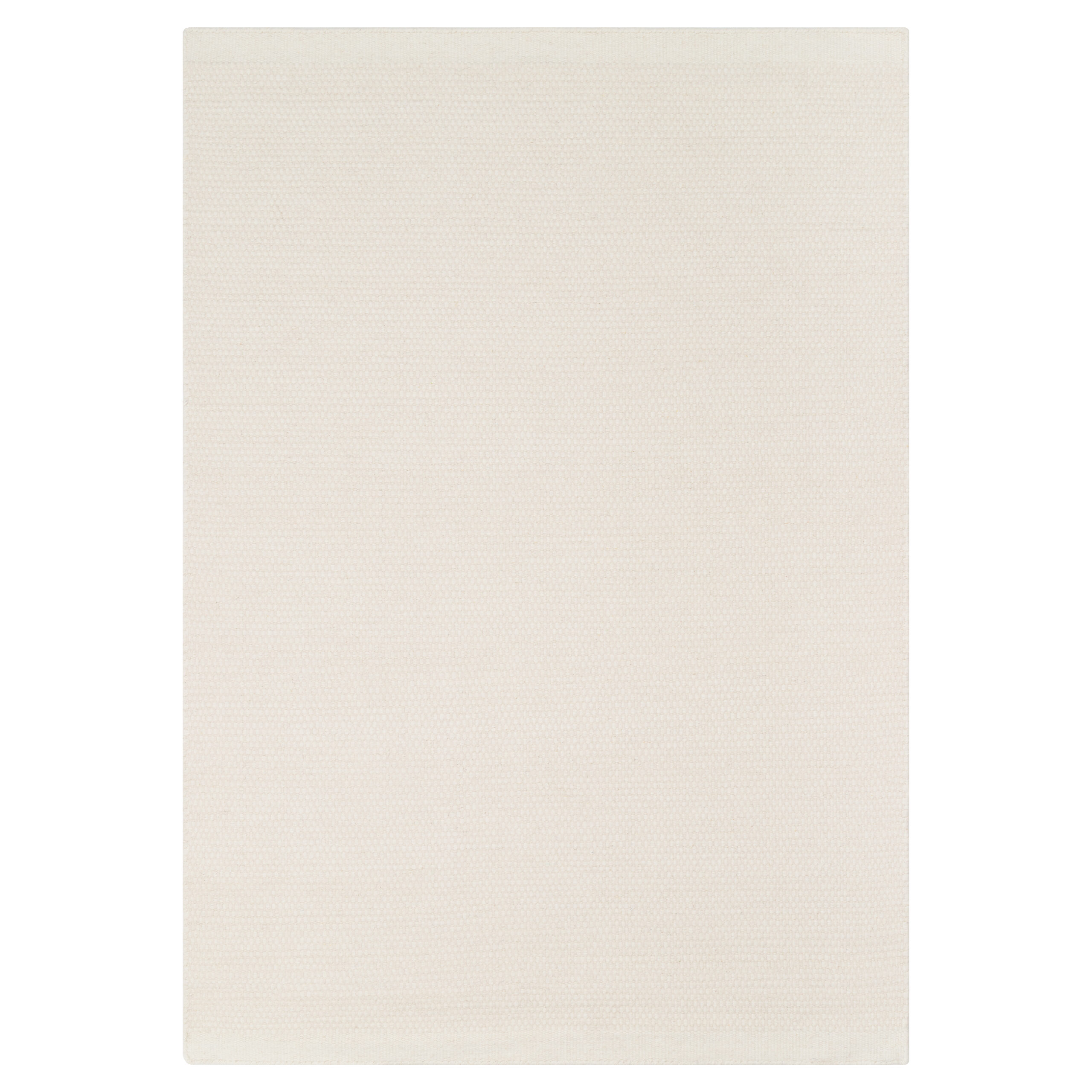 Tappeto Lana Loni Bianco