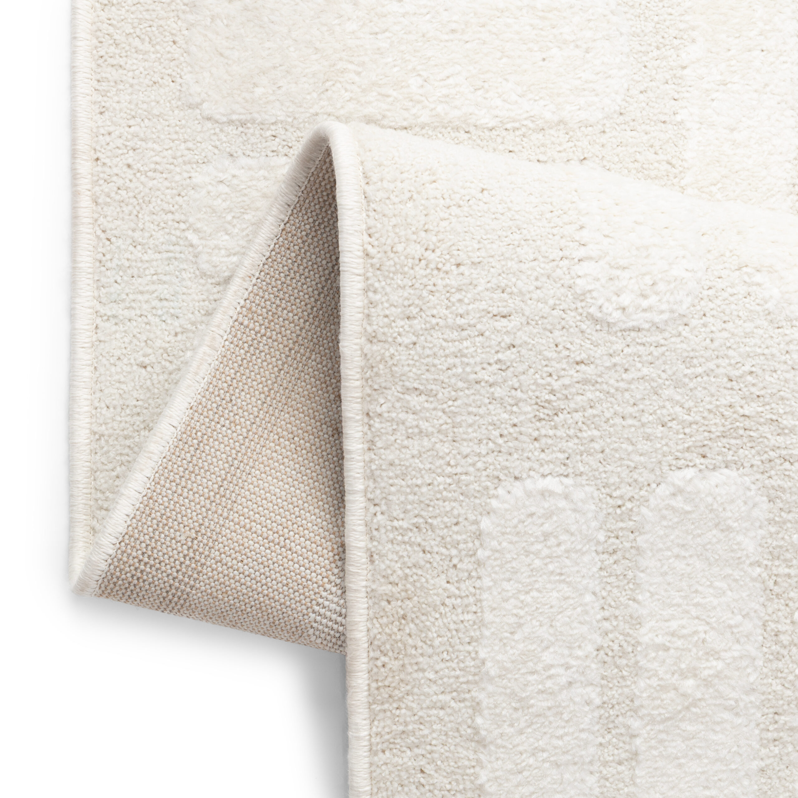 Tappeto Terra Crema Righe