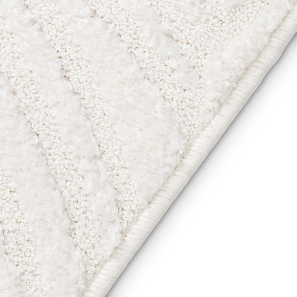 Tappeto Terra Crema Foglie di Palma
