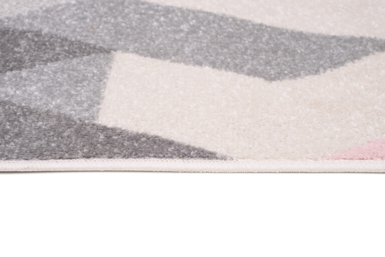 Passatoia Lazur Grigia Rosa Triangoli