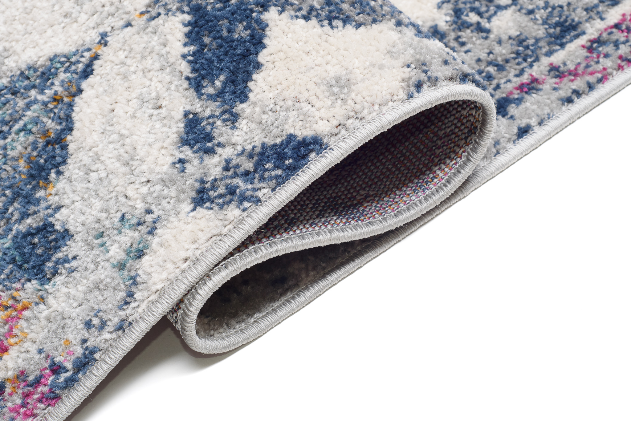 Passatoia Lazur Grigia Multicolore Moderna