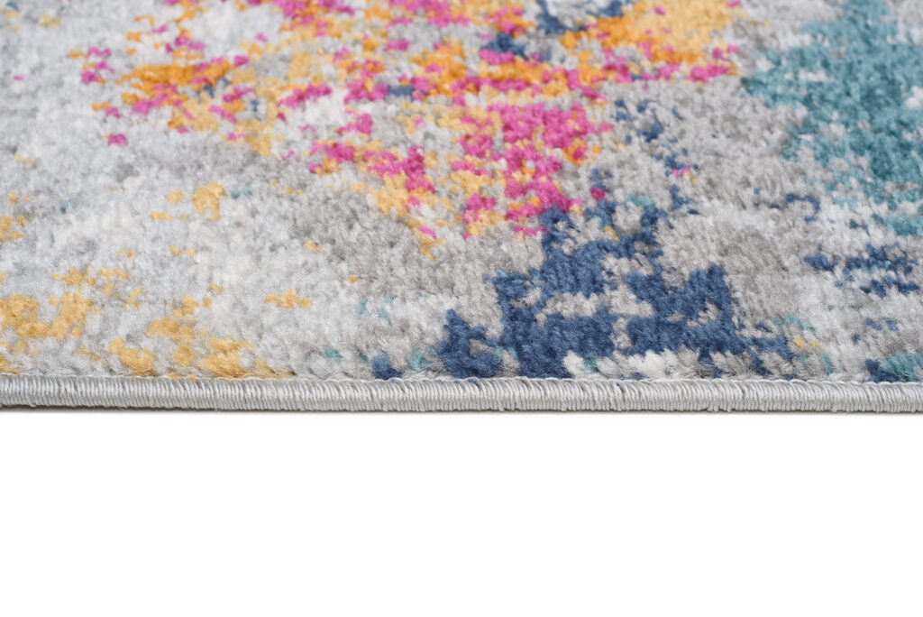 Passatoia Lazur Grigia Multicolore Boho