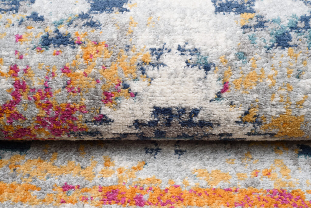Passatoia Lazur Grigia Multicolore Boho