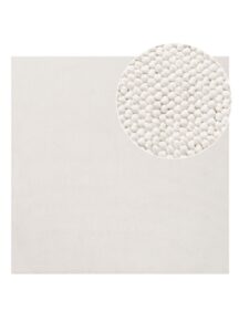 Tappeto Agra Quadrato Crema Moderno