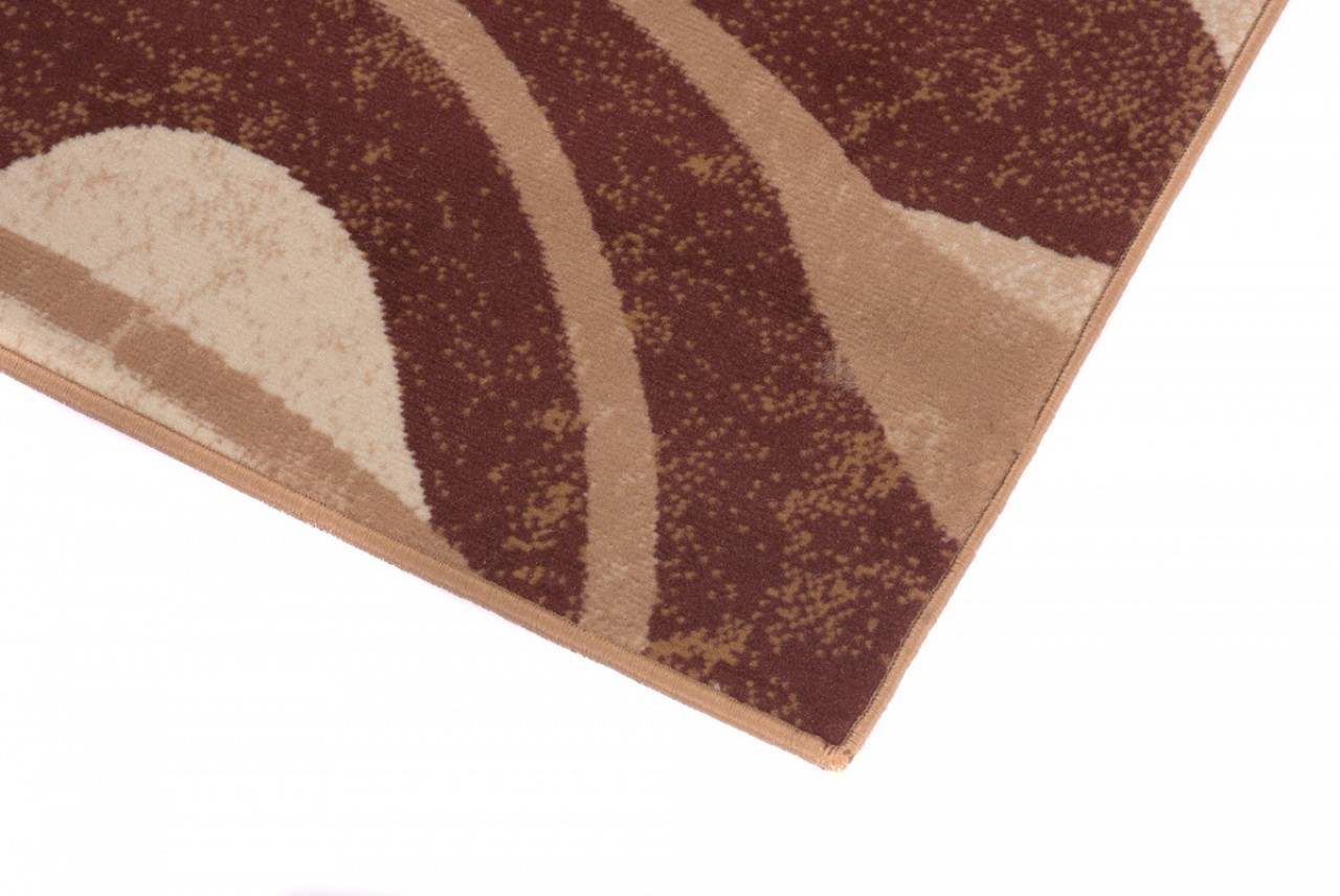 Passatoia Dream Astratta Marrone Onde Sottili