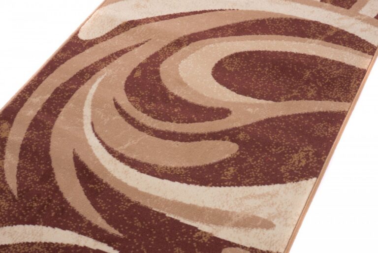 Passatoia Dream Astratta Marrone Onde Sottili