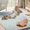 Tappeto Bambini Fluffin Blu