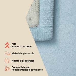 Tappeto Bambini Fluffin Grigio Scuro