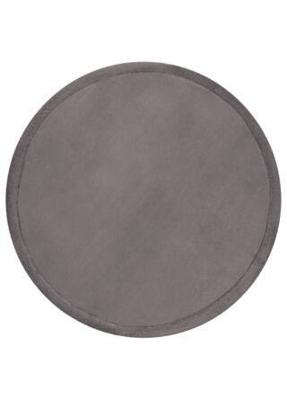 Tappeto Bambini Fluffin Rotondo Grigio Scuro