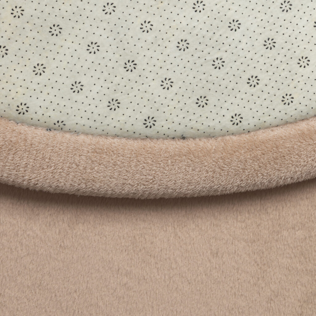 Tappeto Bambini Fluffin Rotondo Beige