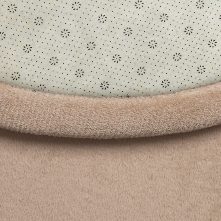 Tappeto Bambini Fluffin Rotondo Beige