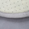 Tappeto Bambini Fluffin Rotondo Grigio Chiaro