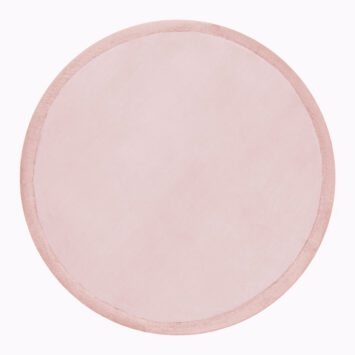 Tappeto Bambini Fluffin Rotondo Rosa