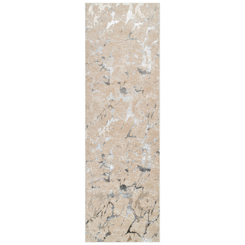 Passatoia Crystal Beige Grigio Moderna