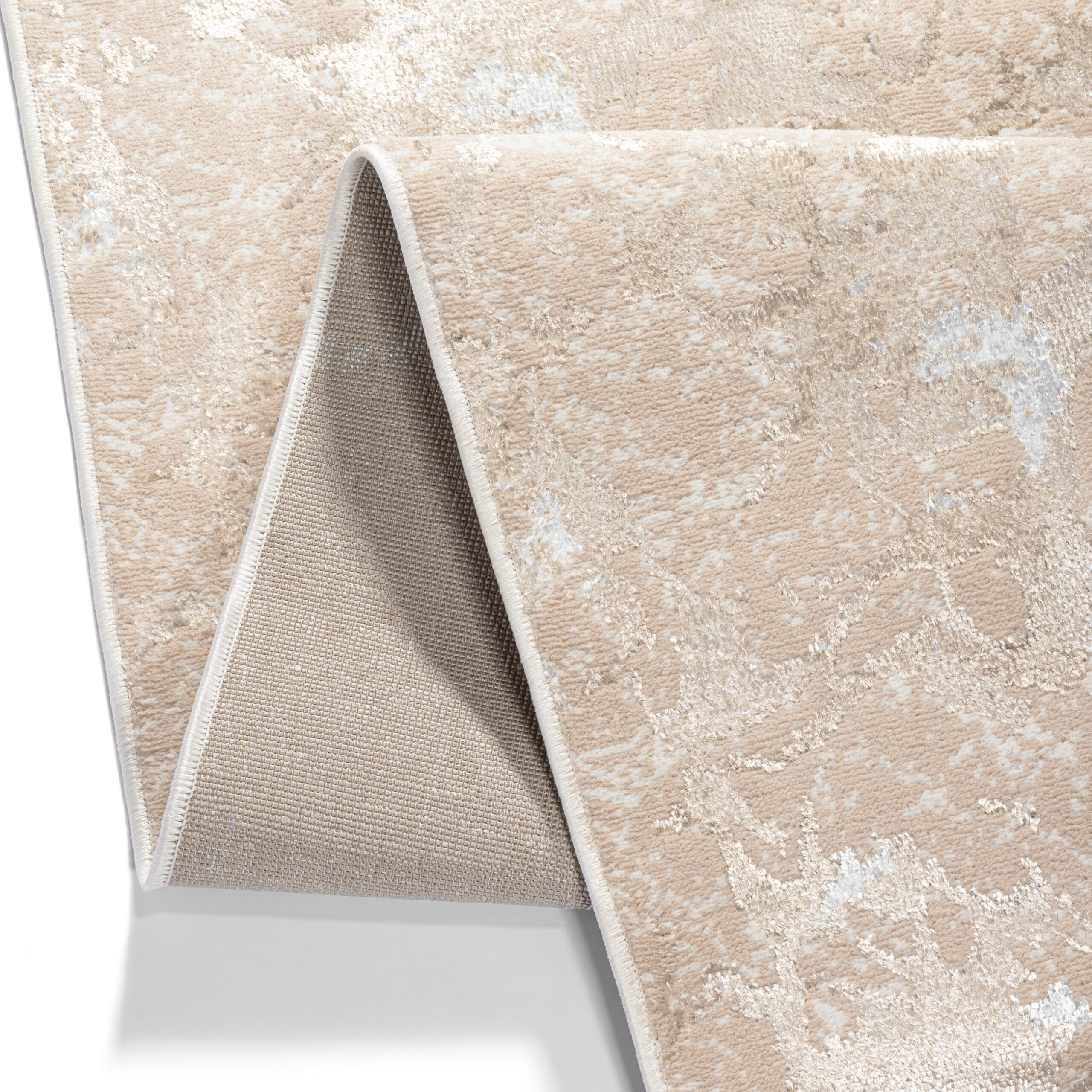 Passatoia Crystal Beige Oro Moderna