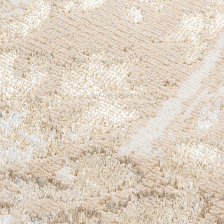 Passatoia Crystal Marrone Oro Astratta