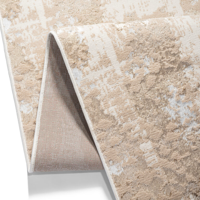 Passatoia Crystal Marrone Oro Astratta