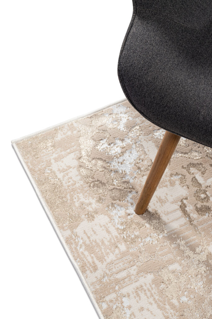 Passatoia Crystal Marrone Oro Astratta