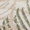 Passatoia Crystal Beige Verde Foglie