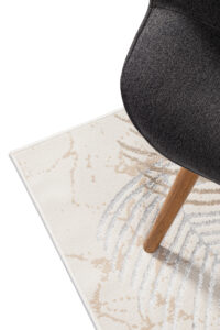 Passatoia Crystal Beige Marrone Foglie