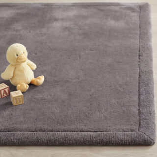 Tappeto Bambini Fluffin Grigio Scuro