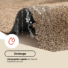 Erba Sintetica Canyoo Marrone 7mm