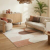 Tappeto Wisp Beige Pastello Geometrico