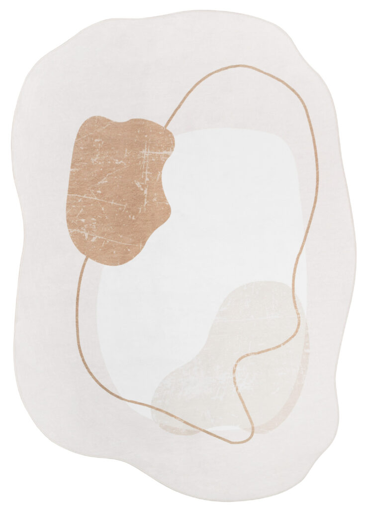 Tappeto Wisp A Forma Irregolare Pastello