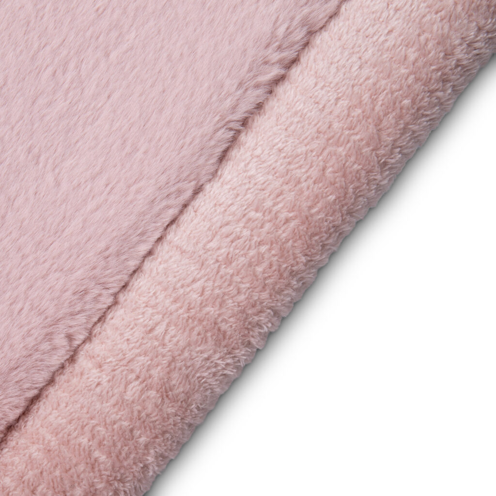 Tappeto Bambini Fluffin Quadrato Rosa