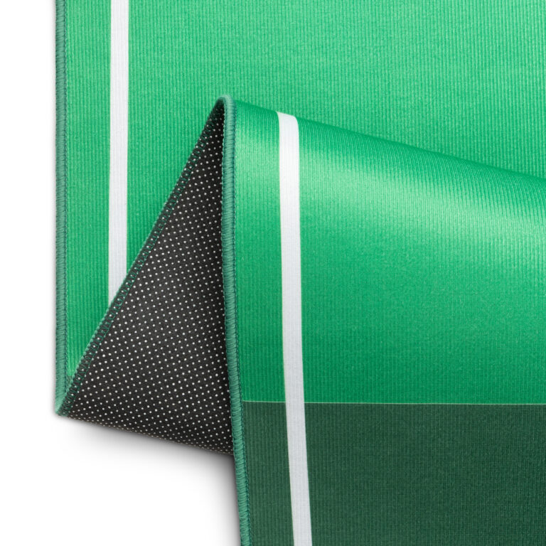 Tappeto Bambini Snooki Campo da Calcio Verde Antiscivolo