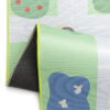 Tappeto Bambini Snooki Città Verde Antiscivolo