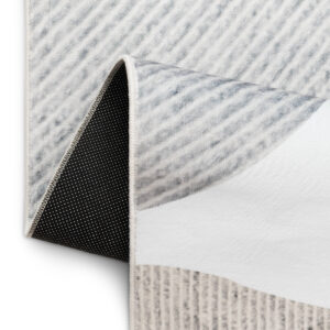 Tappeto Wisp Grigio Blu Astratto