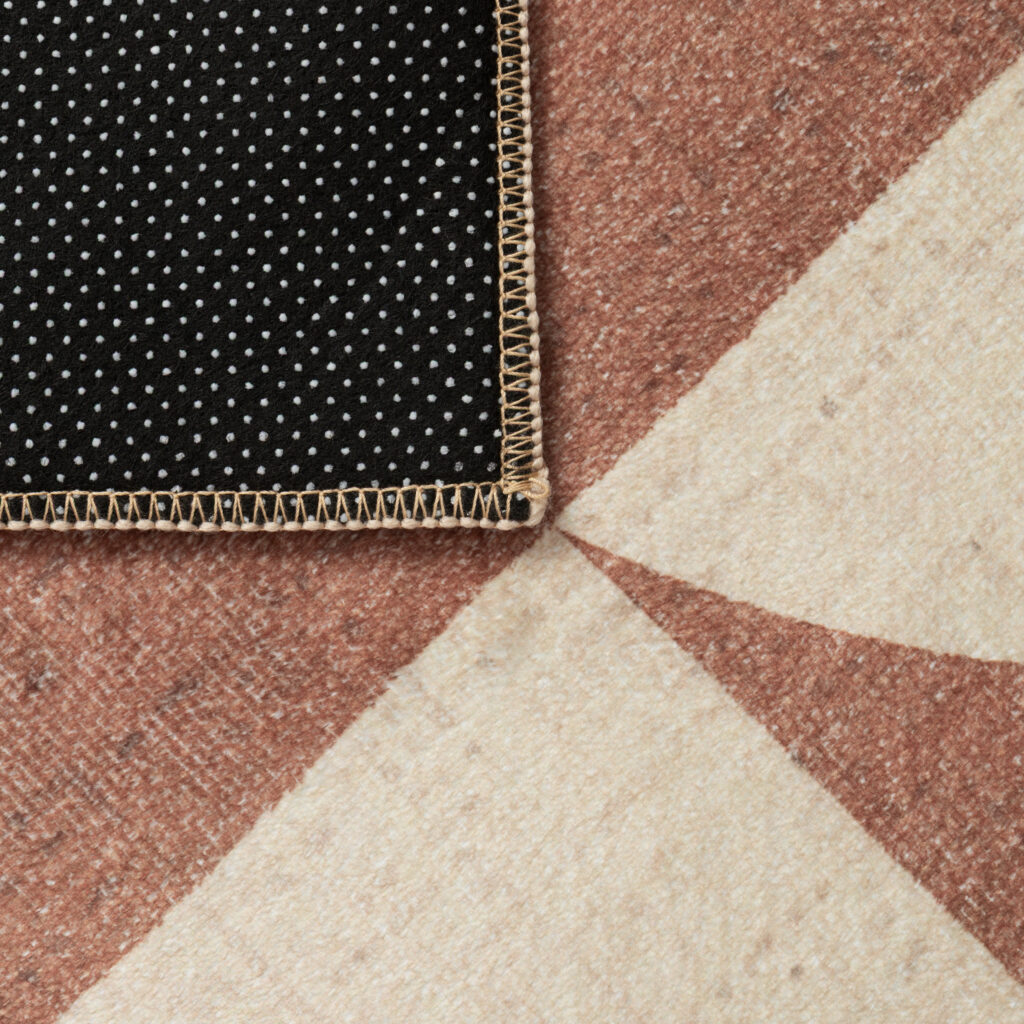 Tappeto Wisp Marrone Geometrico