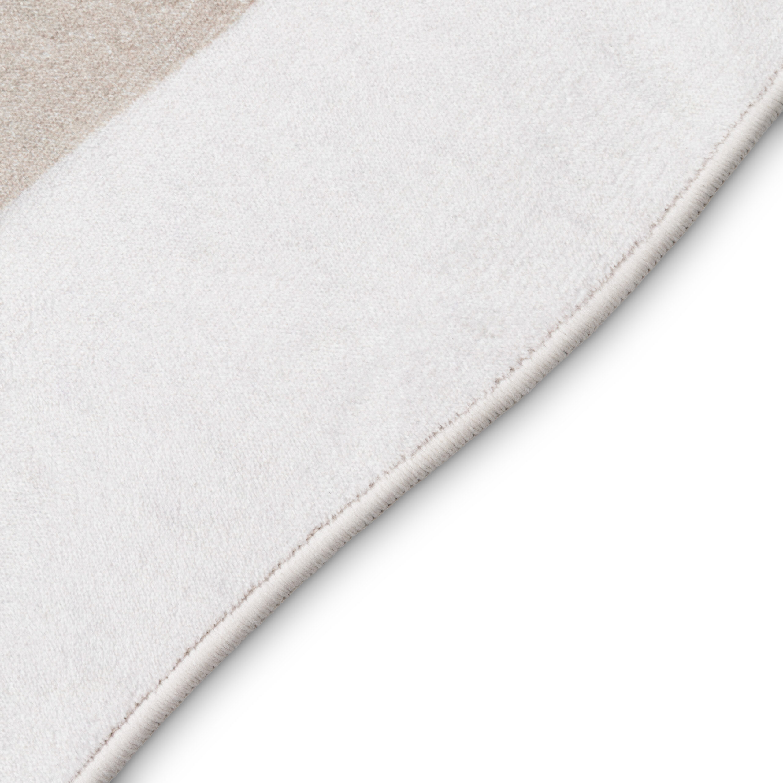 Tappeto Wisp A Forma Irregolare Beige