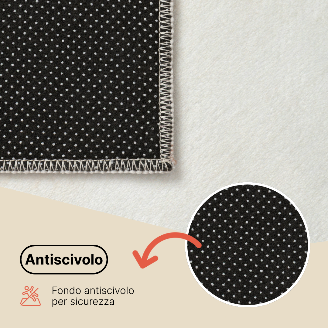 Tappeto Wisp Marrone Geometrico