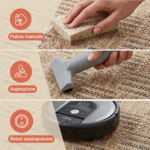 Tappeto da Esterno Yucana Beige a Righe