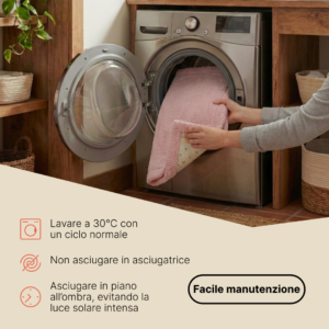 Tappeto Bambini Fluffin Quadrato Beige