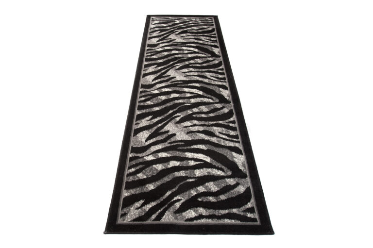 Passatoia Dream Moderno Grigio Nero Stampa Animale