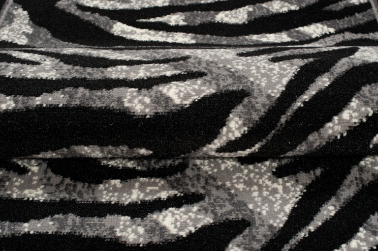 Passatoia Dream Moderno Grigio Nero Stampa Animale