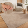 Tappeto Lumi Quadrato Marrone Antiscivolo