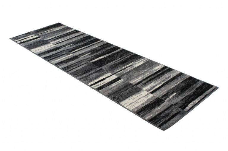 Passatoia Dream Astratto Grigio Nero Linee