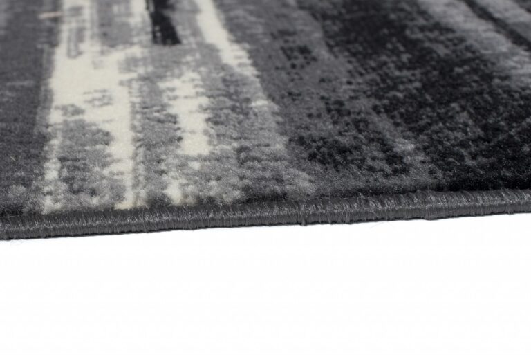 Passatoia Dream Astratto Grigio Nero Linee