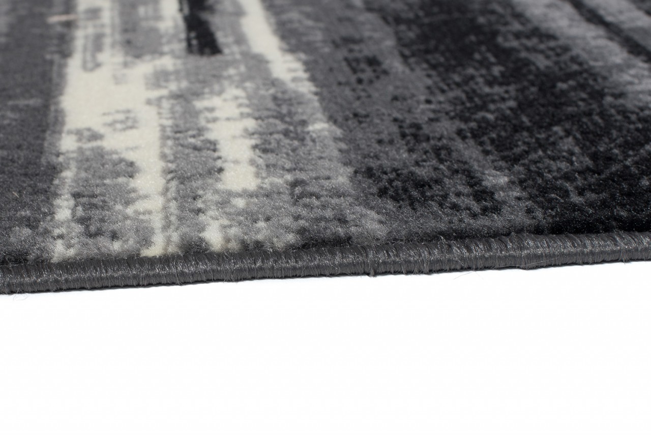 Passatoia Dream Astratto Grigio Nero Linee