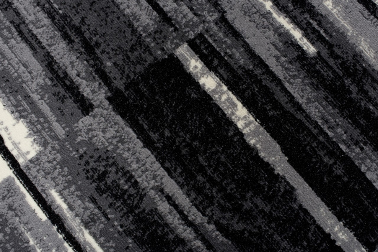 Passatoia Dream Astratto Grigio Nero Linee