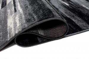 Passatoia Dream Astratto Grigio Nero Linee