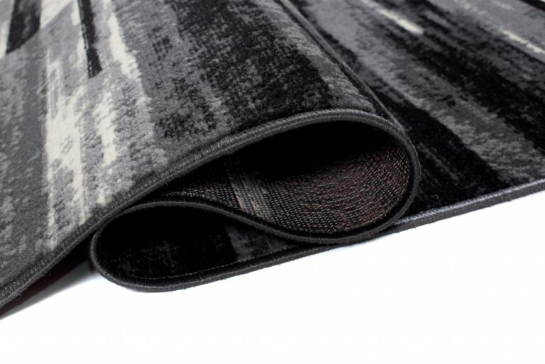 Passatoia Dream Astratto Grigio Nero Linee