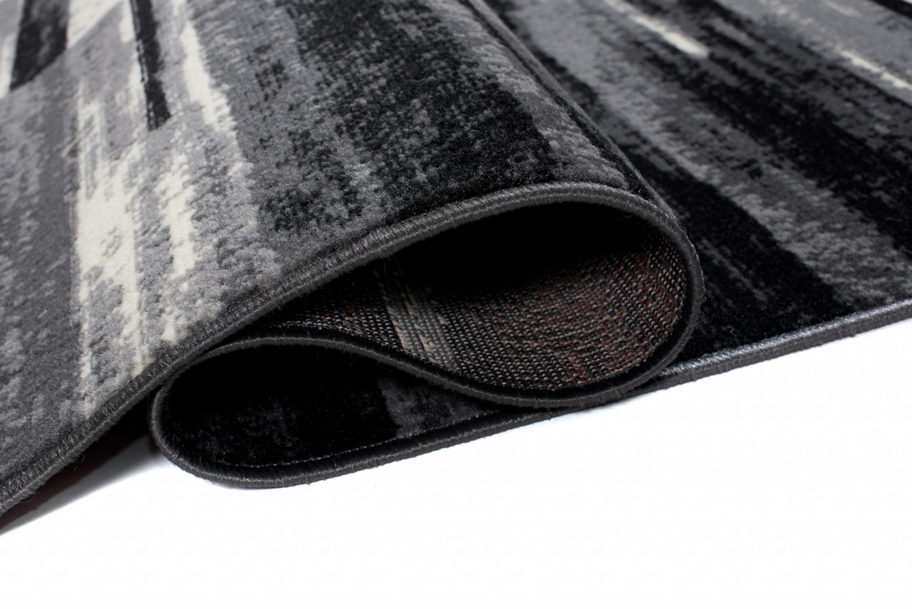 Passatoia Dream Astratto Grigio Nero Linee