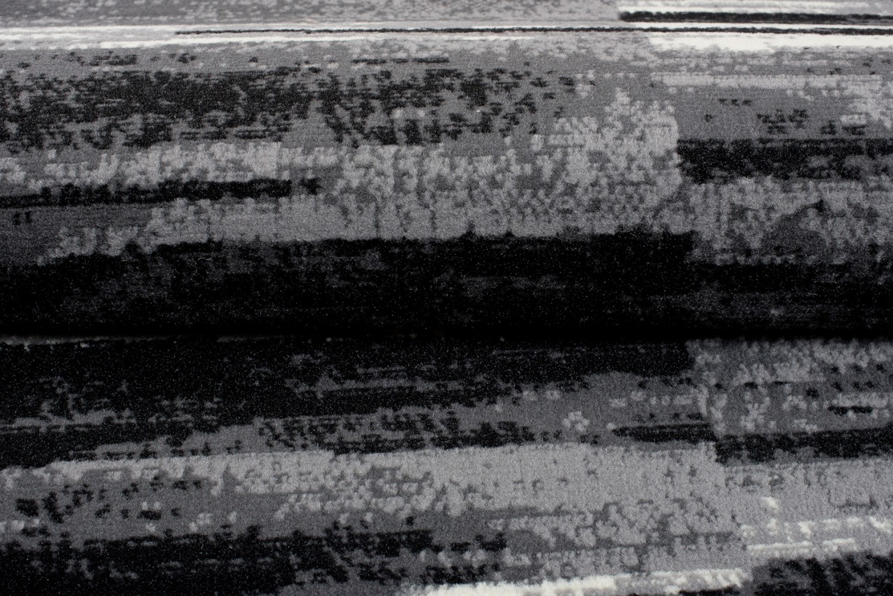 Passatoia Dream Astratto Grigio Nero Linee