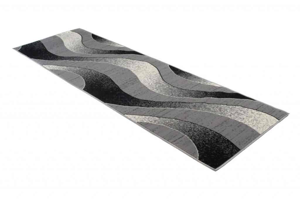 Passatoia Dream Moderno Grigio Chiaro Onde