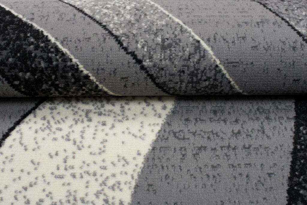 Passatoia Dream Moderno Grigio Chiaro Onde